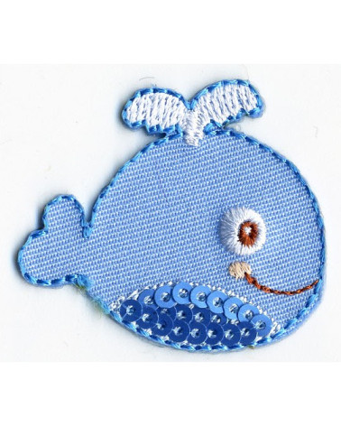 Ecusson baleine