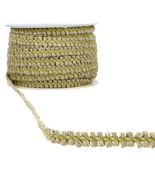 25m reel Dress braid 9 mm Anise Green