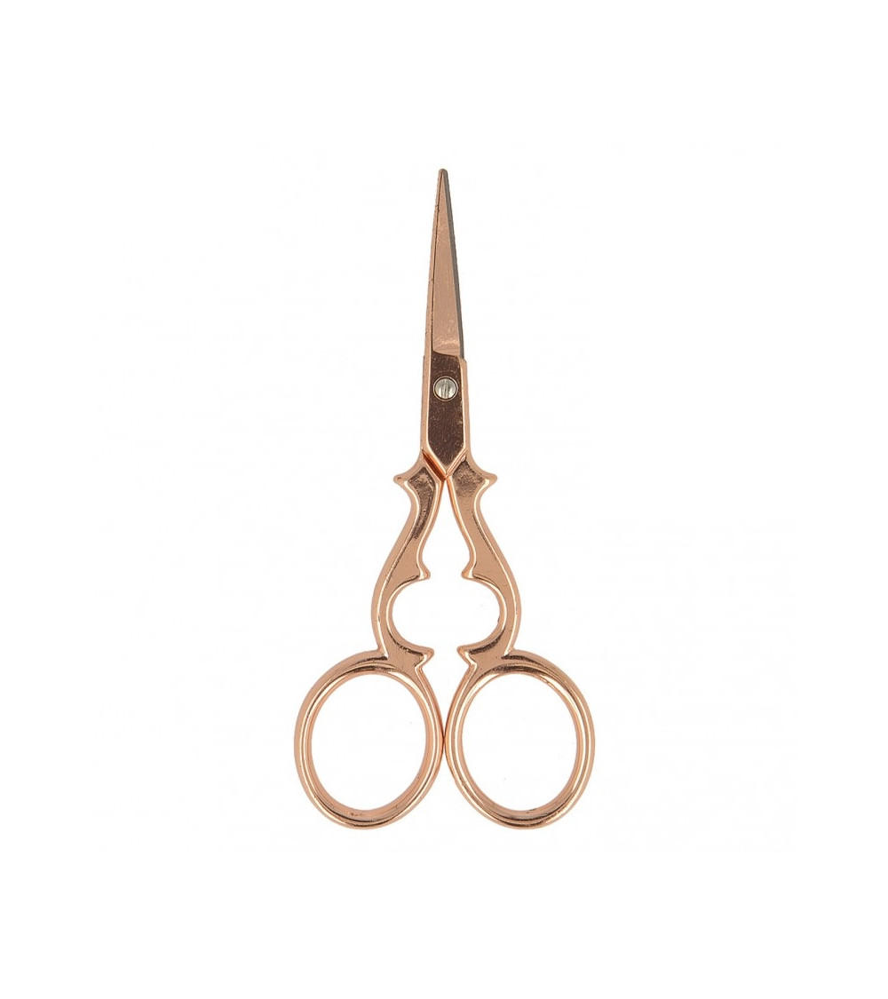 Rose gold embroidery scissors