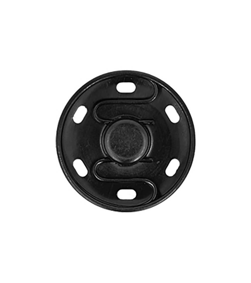 4 bottoni automatici da cucire 16 mm neri