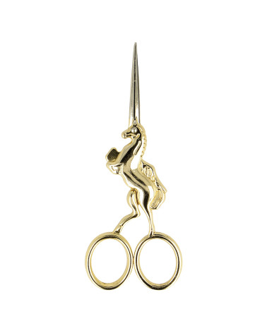 Goldene Einhornschere