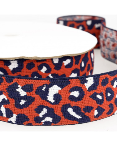 15m reel Panther elastic 40 mm Navy blue
