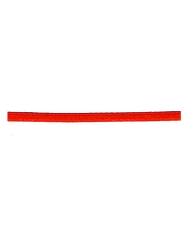 100m reel of 3mm bengal red comet ribbon