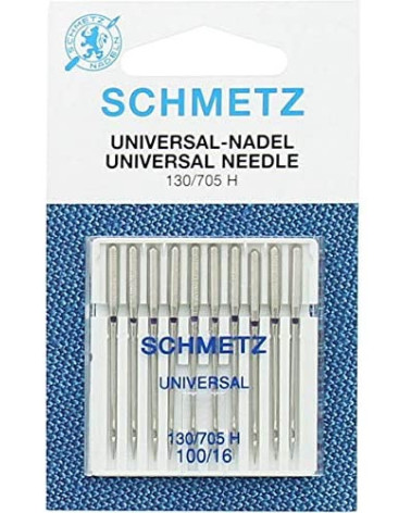 10 Schmetz universal needles 130/705 H size 100