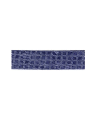 Bobina da 25m piegata in sbieco blu tono su tono 20mm