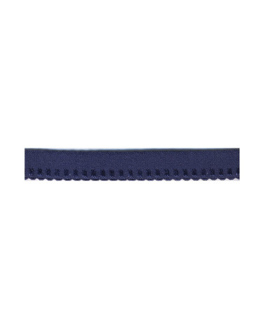Bobina de 25m elástico lencero 10mm Azul marino 10mm