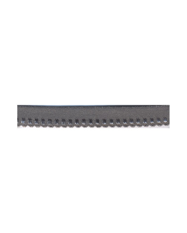 25 m Spule, elastisches Dessous, 10 mm, Mittelgrau, 10 mm