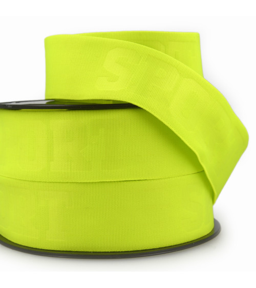 Reel 20m elastic 3d sport 40mm Neon green 40mm