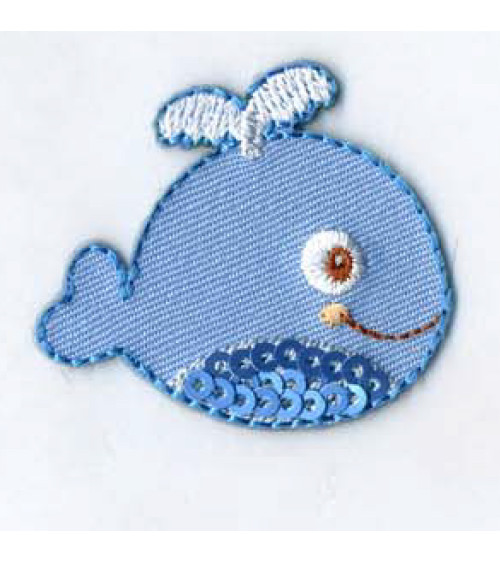 Ecusson baleine