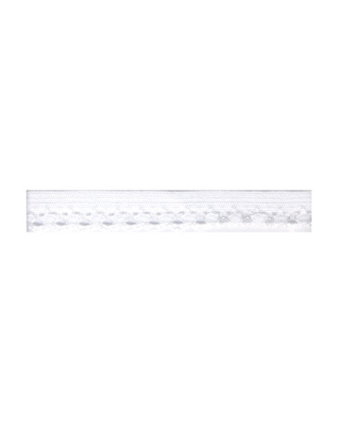 Bobina 25m elastico lingerie 12mm Bianco 12mm