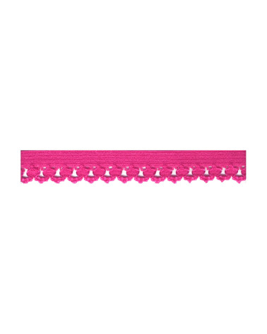Spool 25m lingerie elastic 12mm fuchsia 12mm