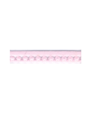 Bobina 25m elástico lencero 12mm Rosa claro 12mm