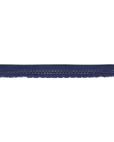 25m spool lingerie elastic 13mm Navy blue 13mm
