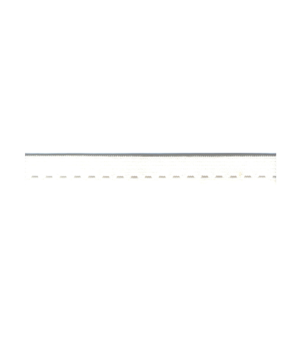 Bobina 25m elastico lingerie 10mm Bianco 10mm