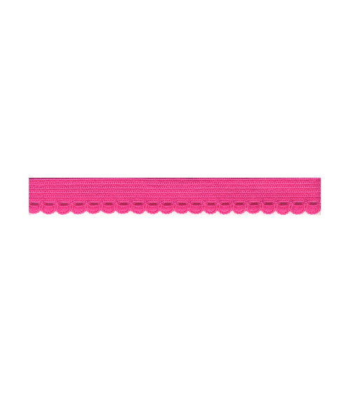 Spool 25m lingerie elastic 10mm fuchsia 10mm