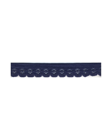 25m spool lingerie elastic 13mm Navy blue 13mm