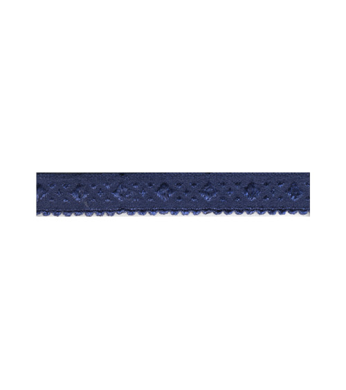25m spool elastic lingerie jumper Navy blue 11mm