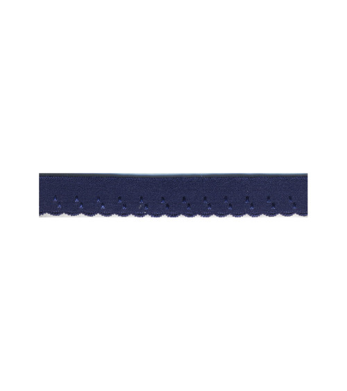 25m spool lingerie elastic 11mm Navy blue 11mm