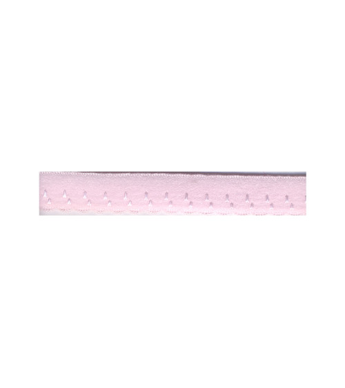 Spool 25m lingerie elastic 11mm Light Pink 11mm