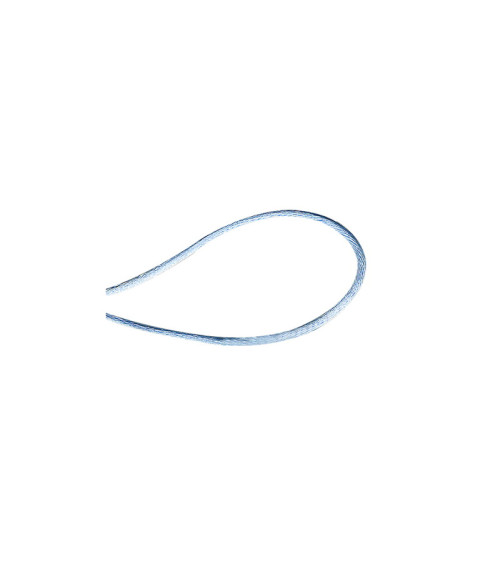 Mouse tail cord 1.2 mm sky blue per meter