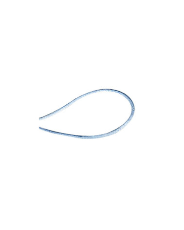 Mouse tail cord 1.2 mm sky blue per meter