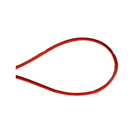 Cordon queue de souris 1,2 mm rouge au mètre