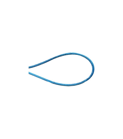 Mouse tail cord 1.2 mm steel blue per meter