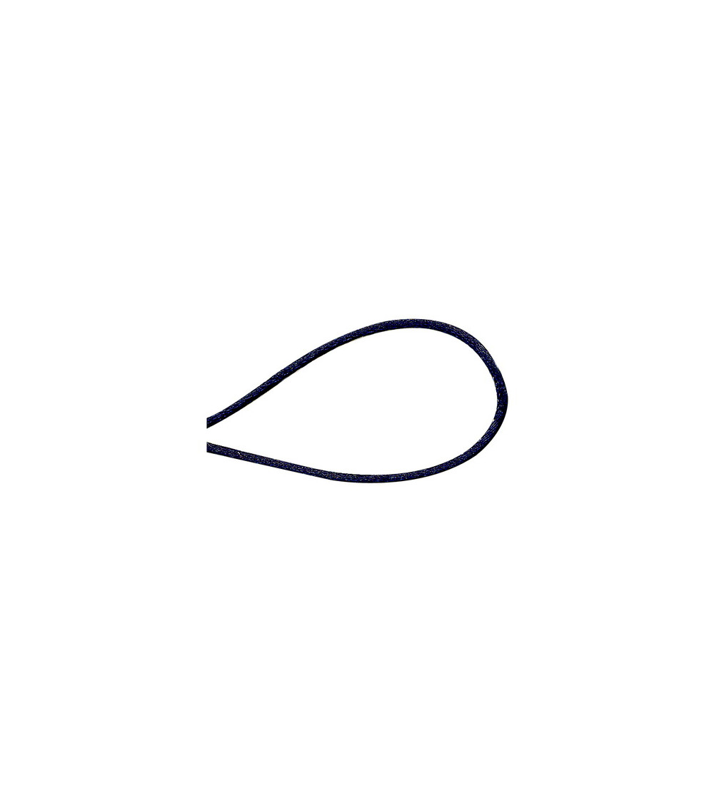 Mausschwanzschnur 1,2 mm marineblau pro Meter