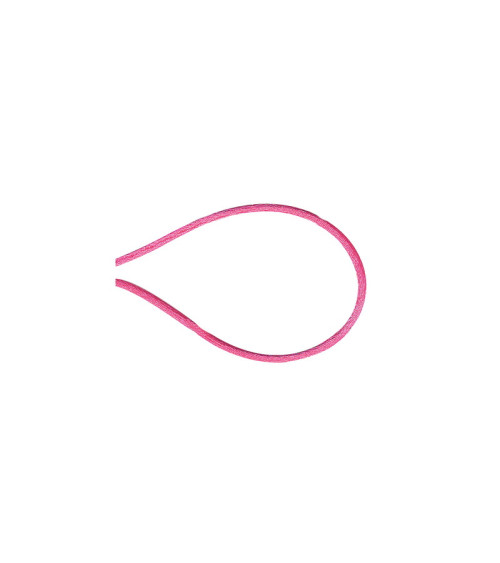 Mouse tail cord 1.2 mm raspberry per meter