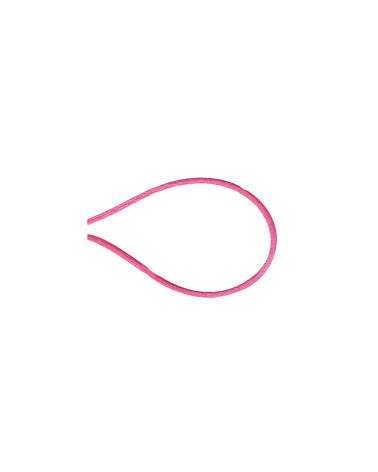 Mouse tail cord 1.2 mm raspberry by the meter