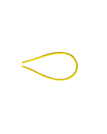 Cordon queue de souris 1,2 mm jaune citron au mètre