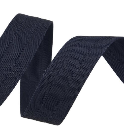 30mm navy grosgrain webbing per meter