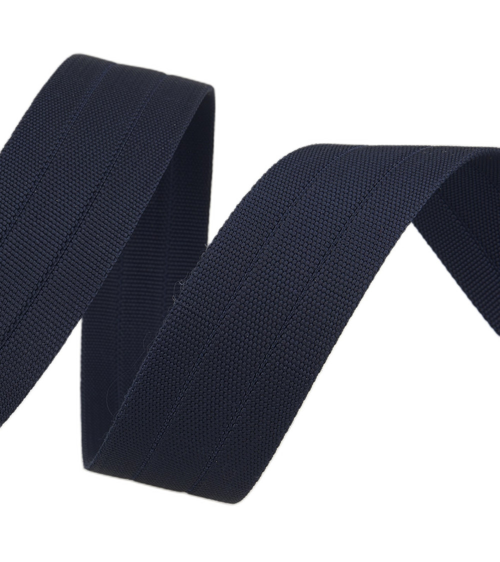 30mm navy grosgrain webbing per meter
