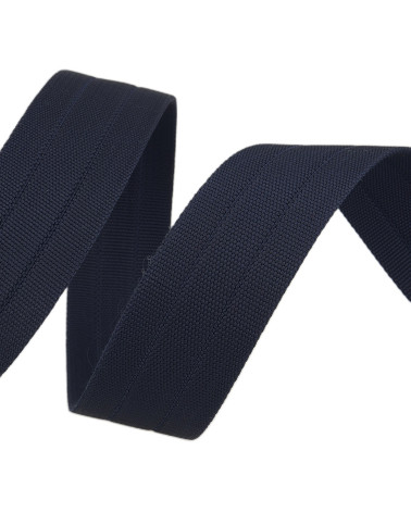 30mm navy grosgrain strap by the meter