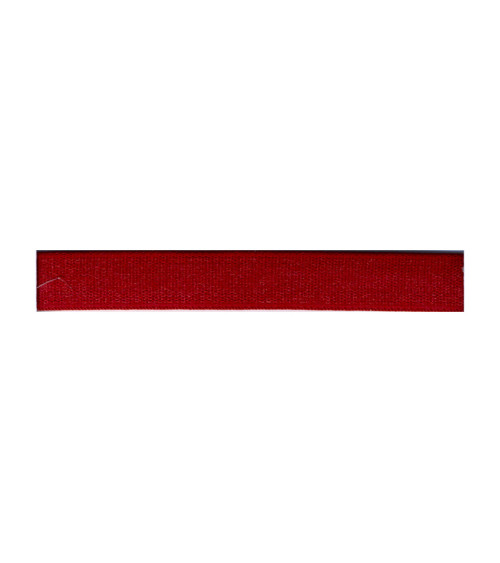 Elastic with coating 12mm red hermes per meter