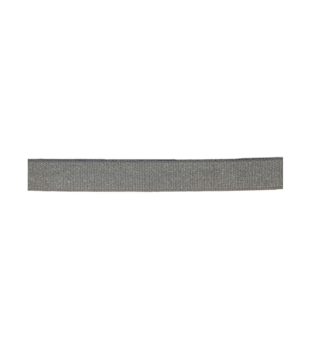 Lingerie elastic 10mm medium gray per meter