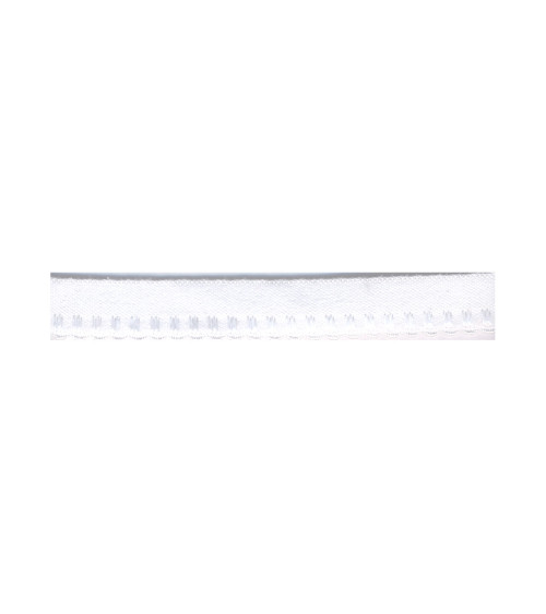 10mm white lingerie elastic per meter