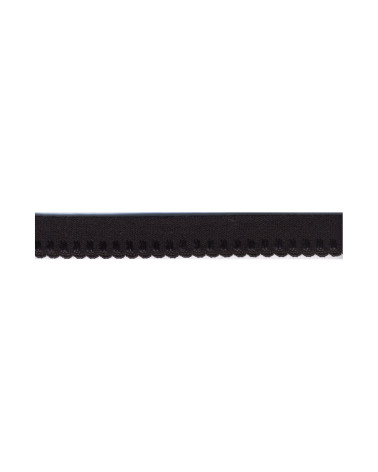 10mm black lingerie elastic per meter