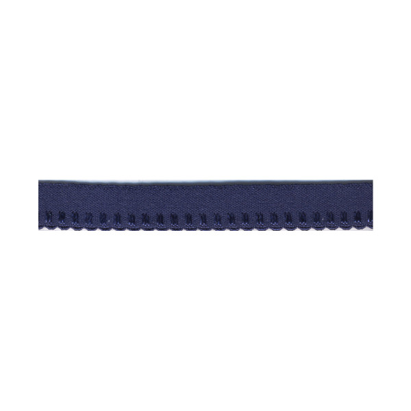 Elastique lingerie 10mm bleu marine au mètre