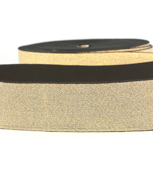 Metal elastic 40mm rose gold per meter