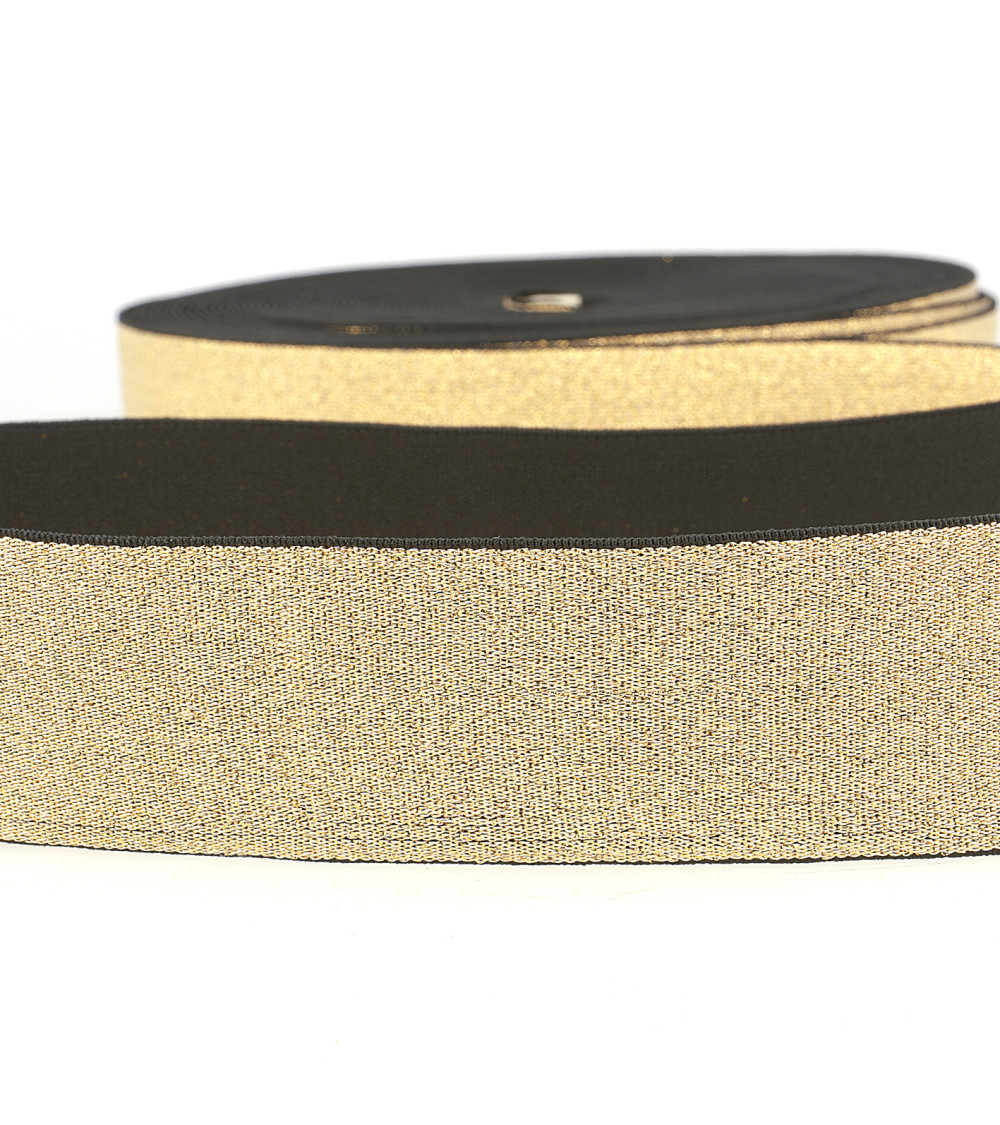 Metal elastic 40mm rose gold per meter