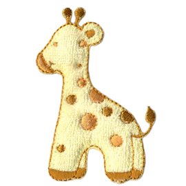 Ecusson thermocollant girafe pour enfant