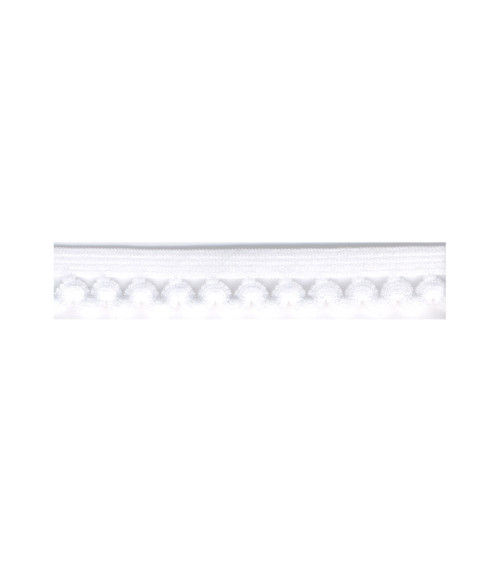 Elastique lingerie 12mm Blanc au mètre