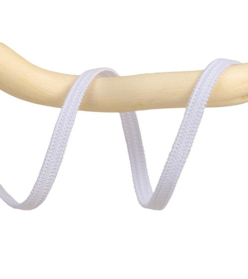 25m spool of white elastic