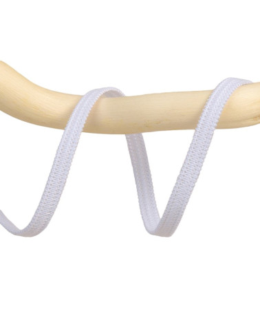 25m spool of white elastic