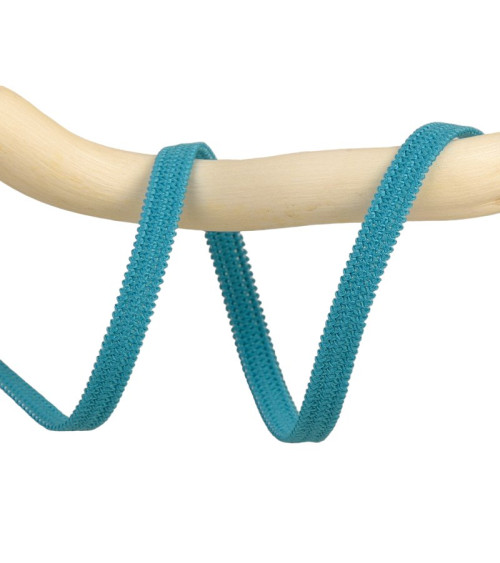 25m spool of turquoise elastic