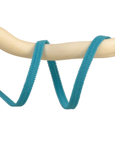 25m spool of turquoise elastic