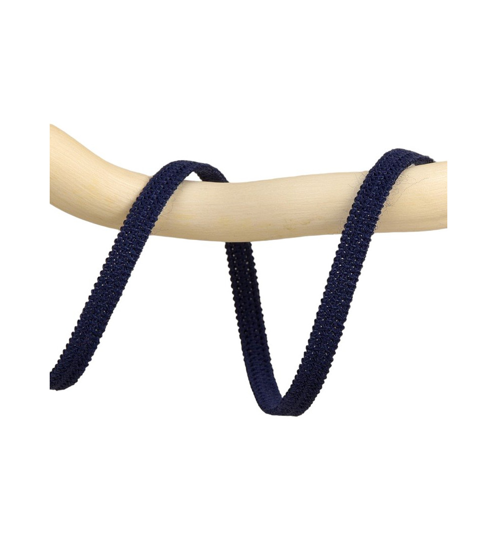 25m spool of navy blue elastic