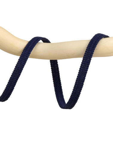 25m spool of navy blue elastic