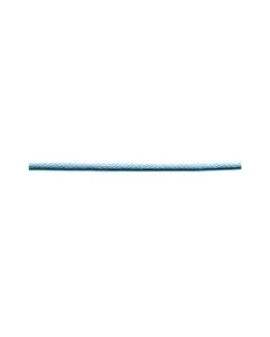 50 m Spule aus Spitze in Lederoptik, 2 mm, Hellblau